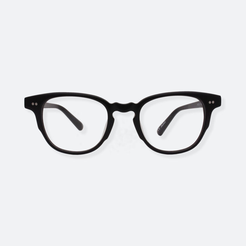 OhMart People By People - Wayfarer Acetate Bold Optical Glasses ( BAT - Black ) 1