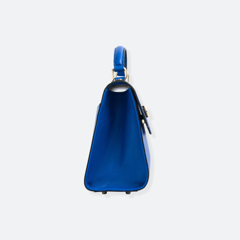 OhMart People By People - Leather Martini Handbag ( Blue ) 2