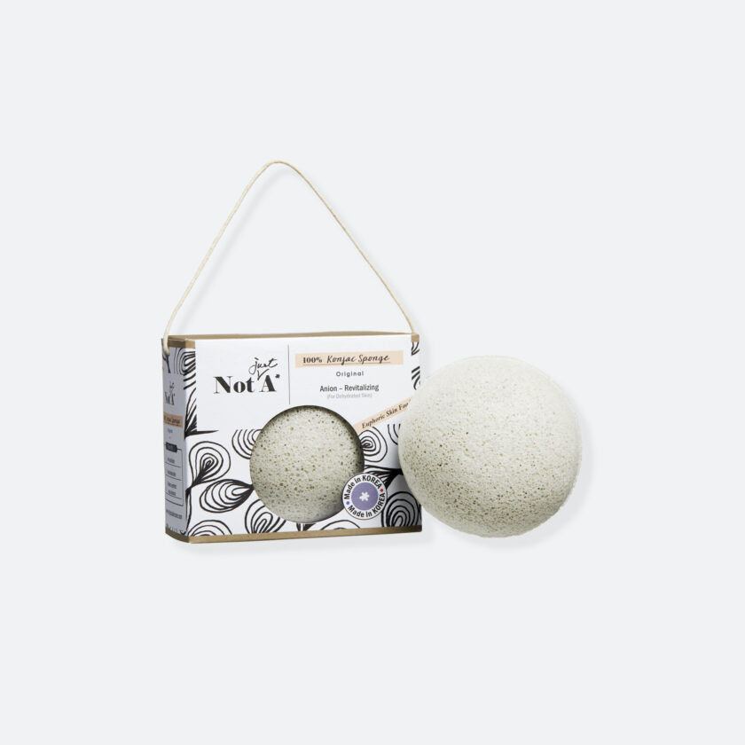 OhMart Not Just A Anion Mineral - Konjac Face Sponge 1