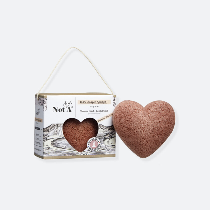 OhMart Not Just A Volcanic Heart(Special Edition) – Konjac Face Sponge 1