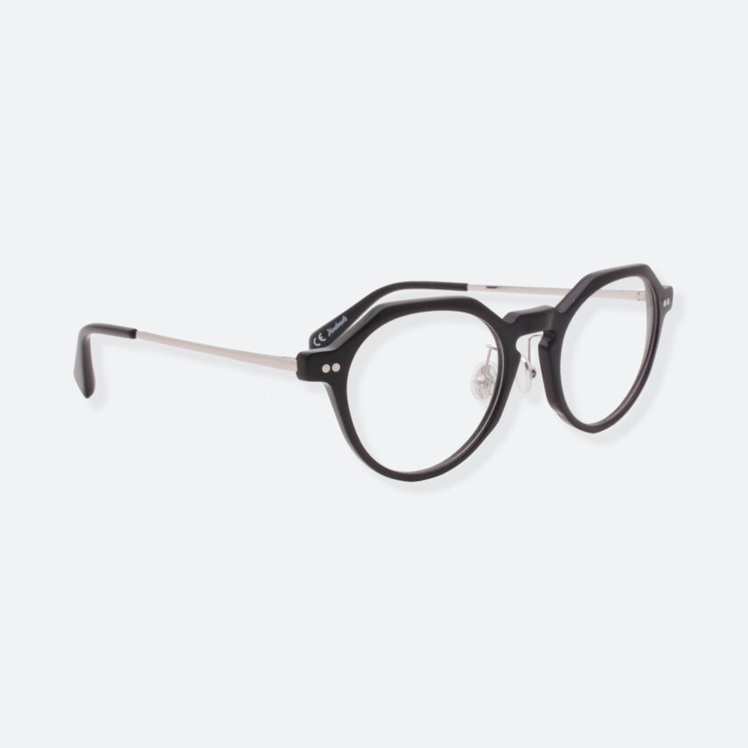 OhMart People By People - Wayfarer Round Acetate / Metal Optical Glasses ( EPO001 - Silver ) 3