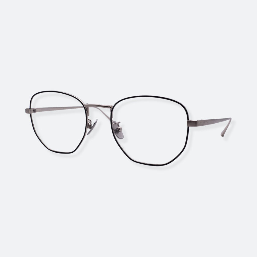 OhMart People By People - Round Metal Frame Optical Glasses ( SQ Literature - Silver ) 2