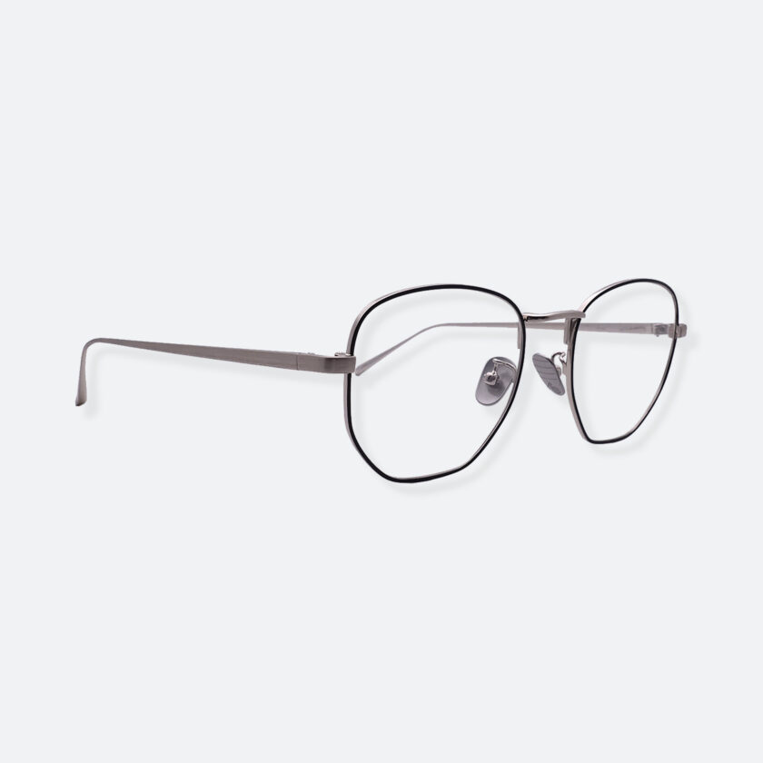 OhMart People By People - Round Metal Frame Optical Glasses ( SQ Literature - Silver ) 3
