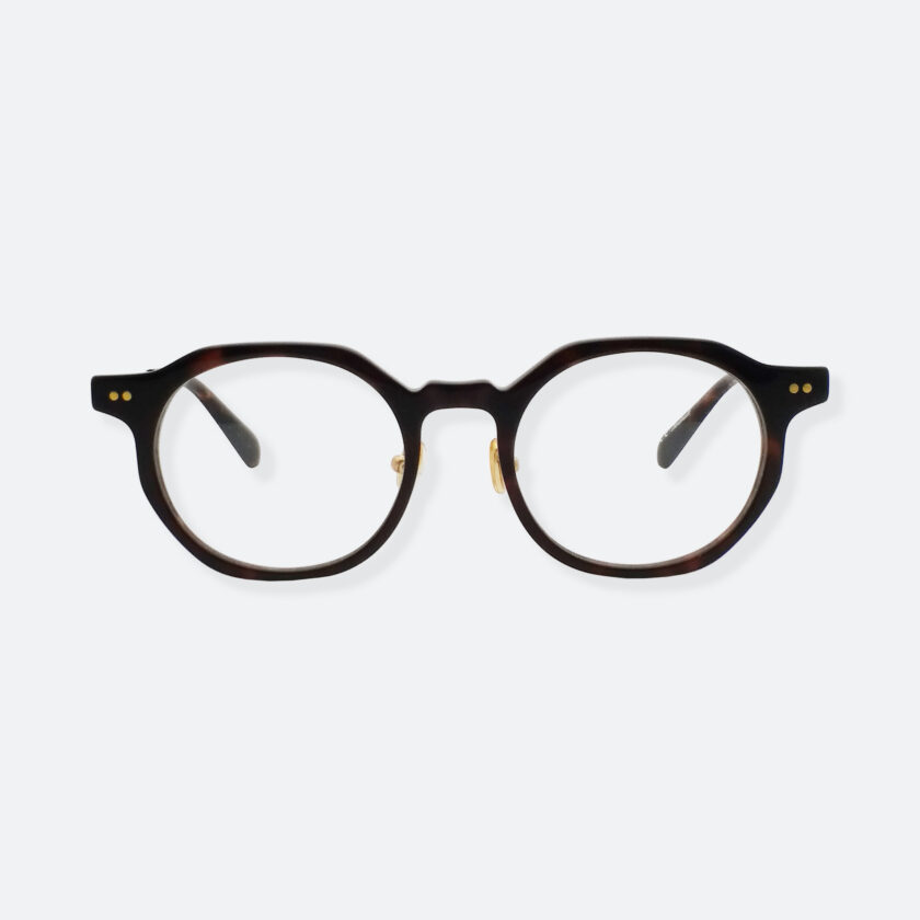 OhMart People By People - Wayfarer Acetate Bold Frame Optical Glasses ( EPO002 - Brown ) 1