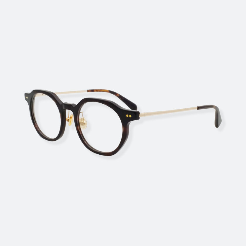 OhMart People By People - Wayfarer Acetate Bold Frame Optical Glasses ( EPO002 - Brown ) 2