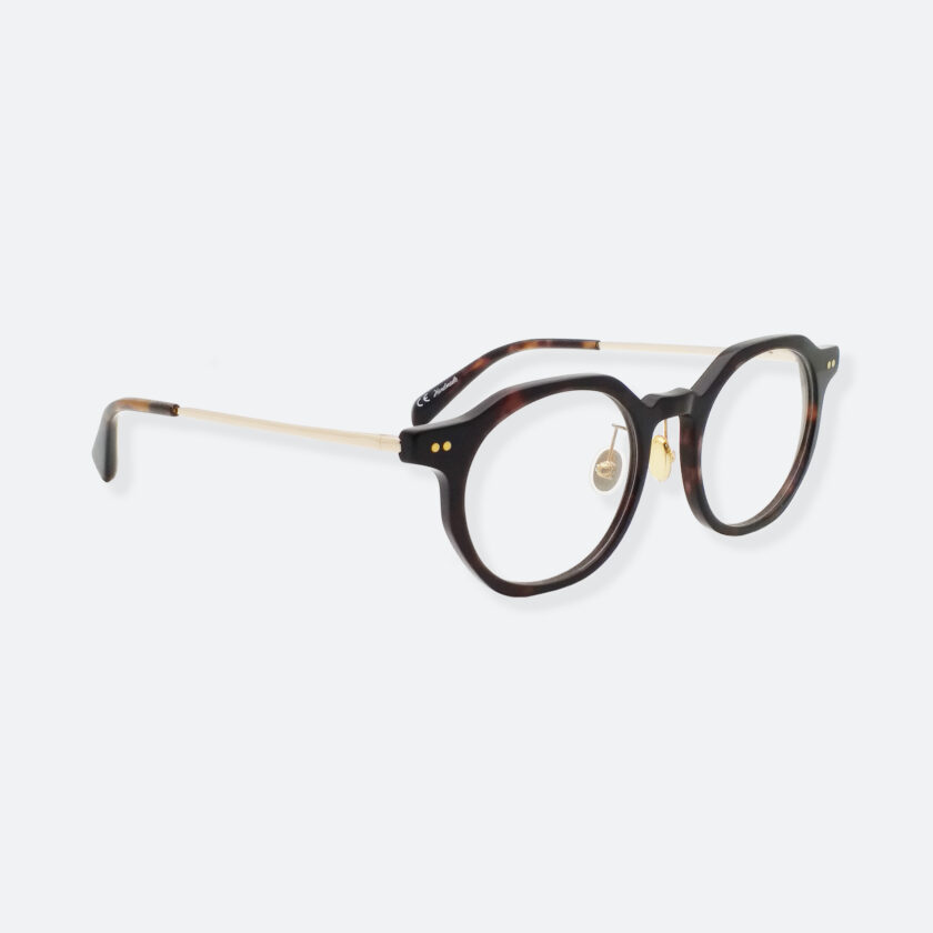 OhMart People By People - Wayfarer Acetate Bold Frame Optical Glasses ( EPO002 - Brown ) 3