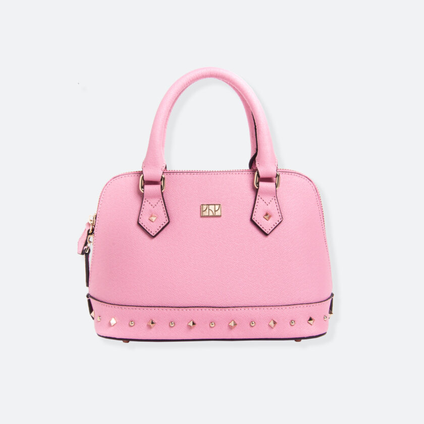 OhMart People By People - Leather Small Handbag ( Brooklyn - Pink ) 1