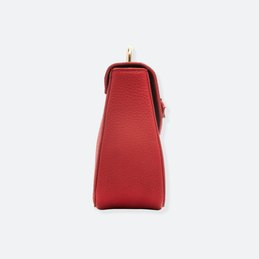 OhMart People By People - Leather Saddle Bag ( B040 - Red ) 2
