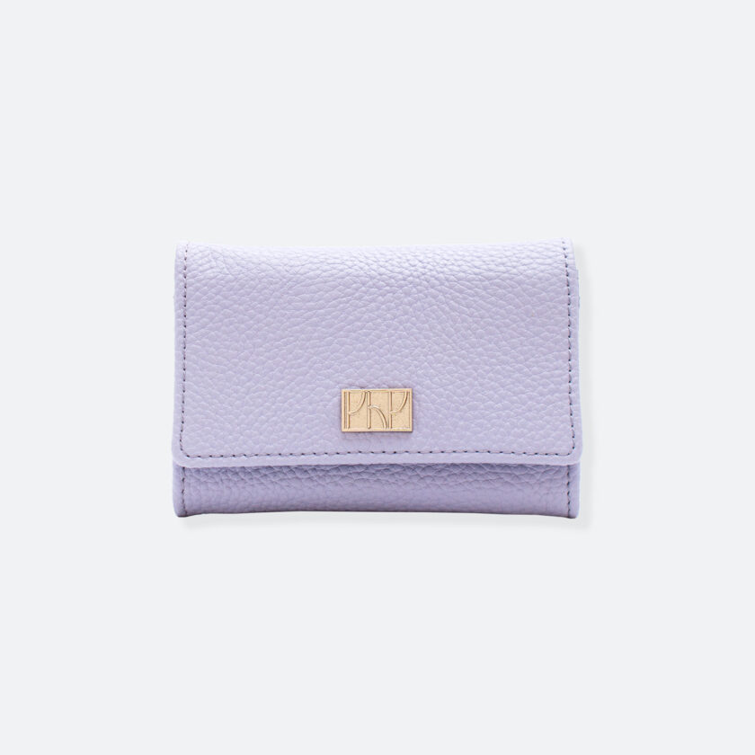 OhMart People By People - Leather Small Wallet ( SLG005 - Light Purple ) 1