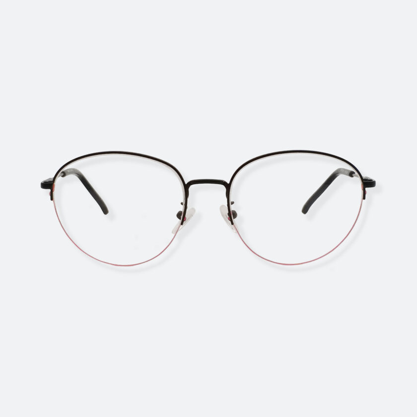 OhMart Textura - Semi-Rimless Framed Optical Glasses ( TMM016 - Red ) 1