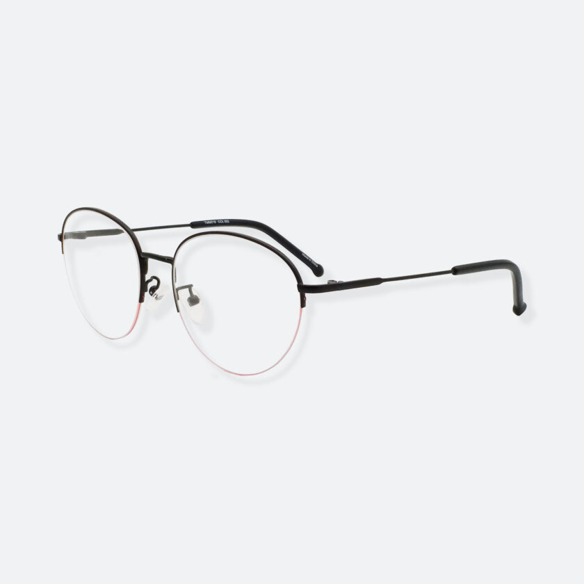 OhMart Textura - Semi-Rimless Framed Optical Glasses ( TMM016 - Red ) 2