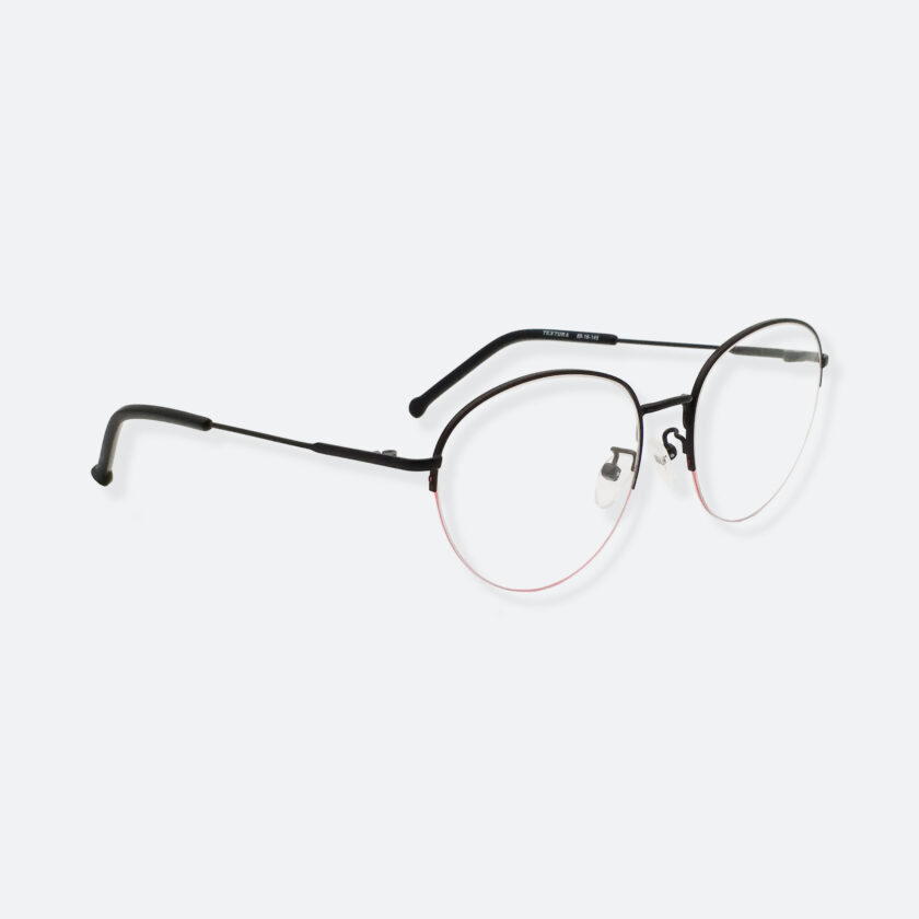 OhMart Textura - Semi-Rimless Framed Optical Glasses ( TMM016 - Red ) 3