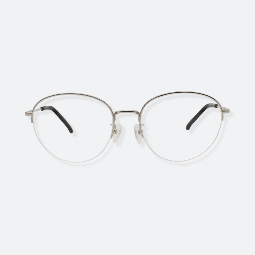 OhMart Textura - Semi-Rimless Framed Optical Glasses ( TMM016 - Silver ) 1
