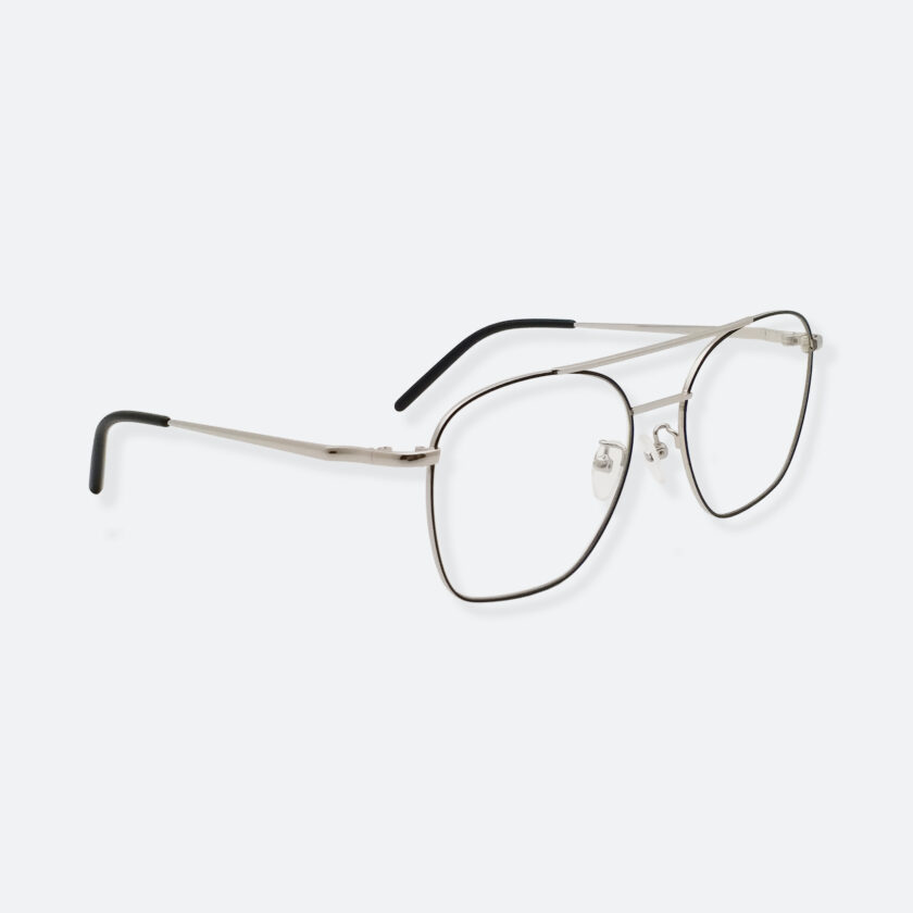 OhMart Textura - Metal Brow Bar Optical Glasses ( TMM017 - Silver ) 3