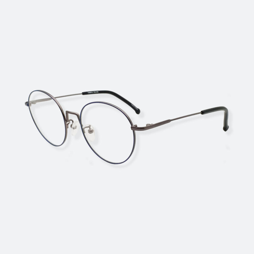 OhMart Textura - Round Metal Optical Glasses ( TMM018 - Bronze ) 2
