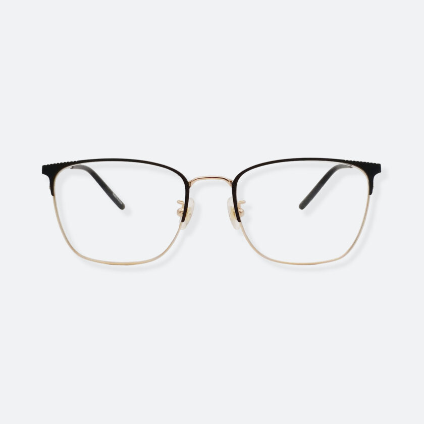 OhMart Textura - Metal Semi-Rimless Frame Optical Glasses (TMM019 - Gold ) 1
