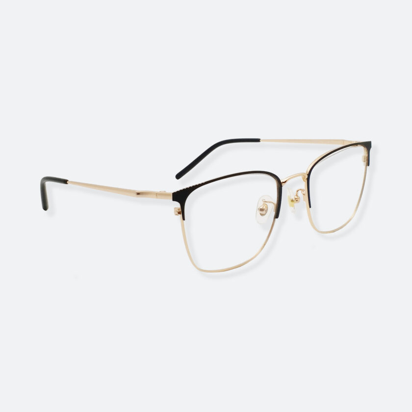OhMart Textura - Metal Semi-Rimless Frame Optical Glasses (TMM019 - Gold ) 3