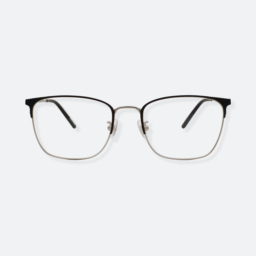 OhMart Textura - Metal Semi-Rimless Frame Optical Glasses (TMM019 - Silver ) 1