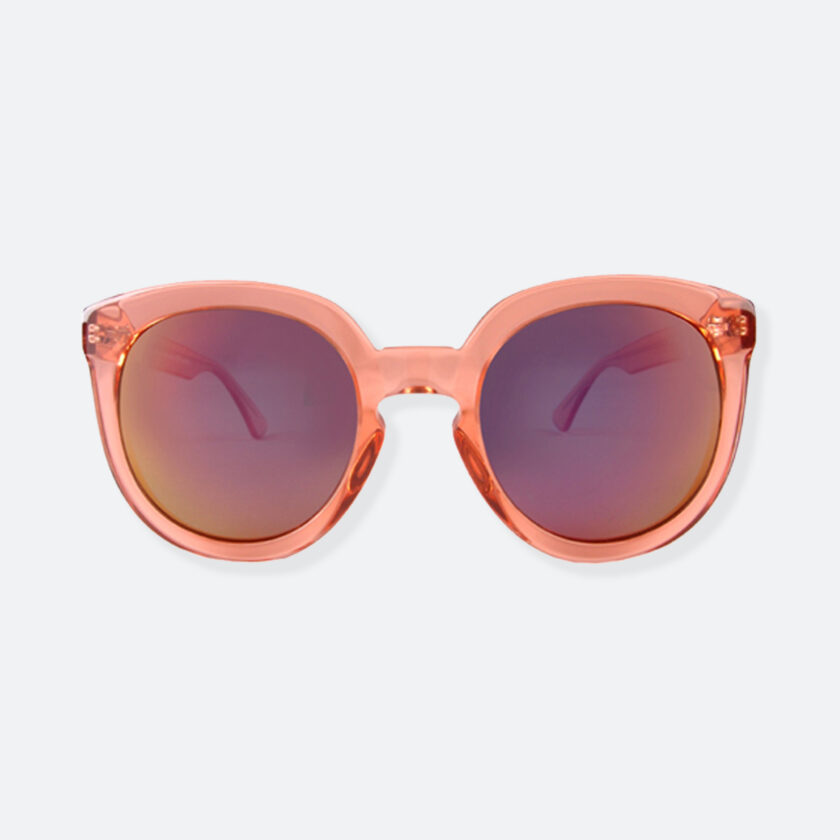 OhMart People By People - Wayfarer Round Acetate Sunglasses ( JFF002 - Transparent Pink ) 1