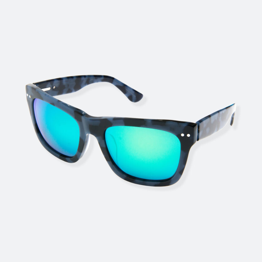OhMart People By People - Wayfarer Acetate Sunglasses ( JFF008 - Tortoiseshell Navy ) 3