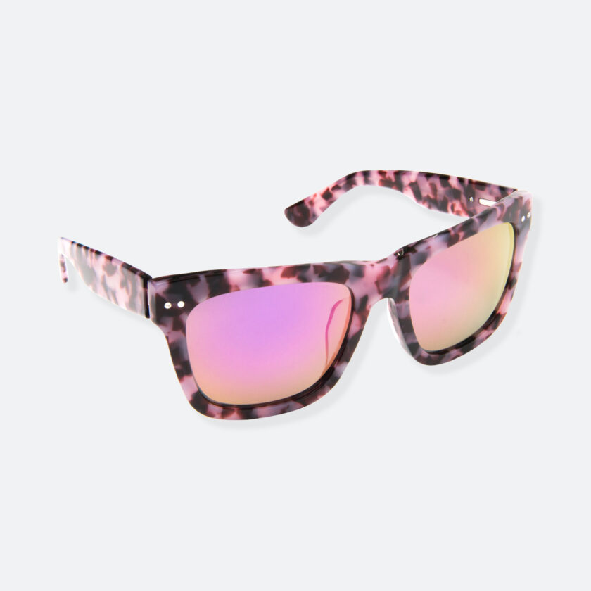 OhMart People By People - Wayfarer Acetate Sunglasses ( JFF008 - Tortoiseshell Pink ) 2