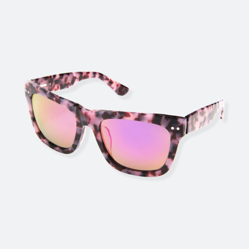 OhMart People By People - Wayfarer Acetate Sunglasses ( JFF008 - Tortoiseshell Pink ) 3