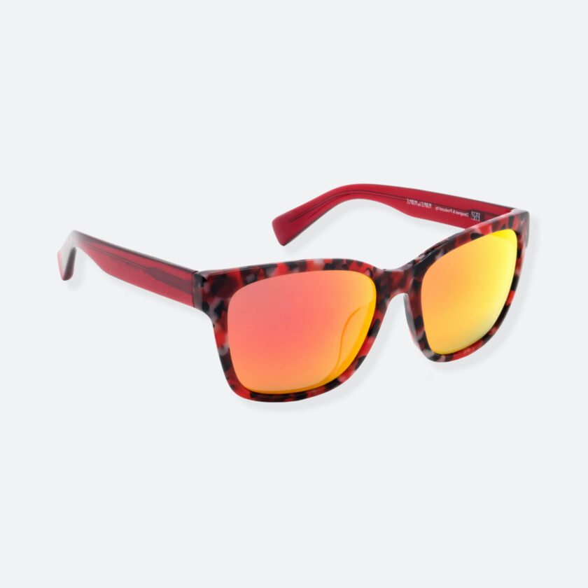 OhMart People By People - Wayfarer Acetate Sunglasses ( S001 - Red ) 2