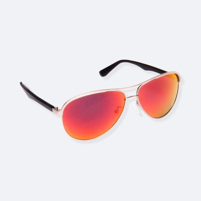 OhMart People by People - Contrasted Aviator Sunglasses ( Avia - Fire ) 2