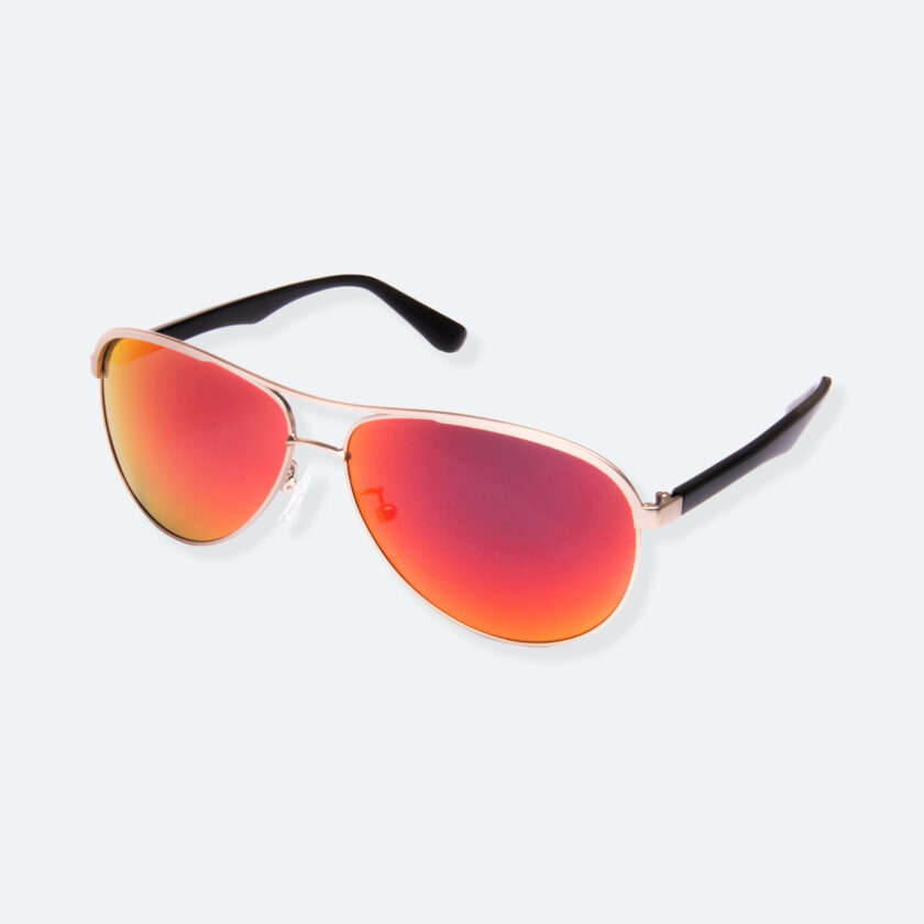 OhMart People by People - Contrasted Aviator Sunglasses ( Avia - Fire ) 3