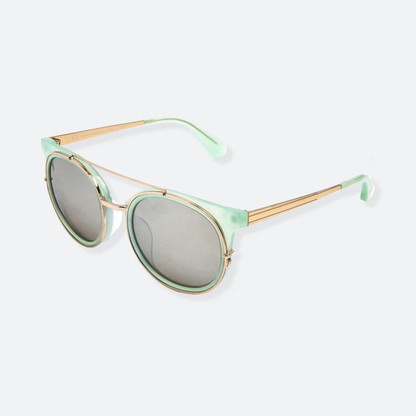 OhMart People By People - Brow Bar Sunglasses ( Refreshed - Light Green ) 3