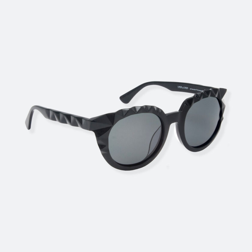 OhMart People By People - Wayfarer Acetate Sunglasses ( Diamond - Black ) 2