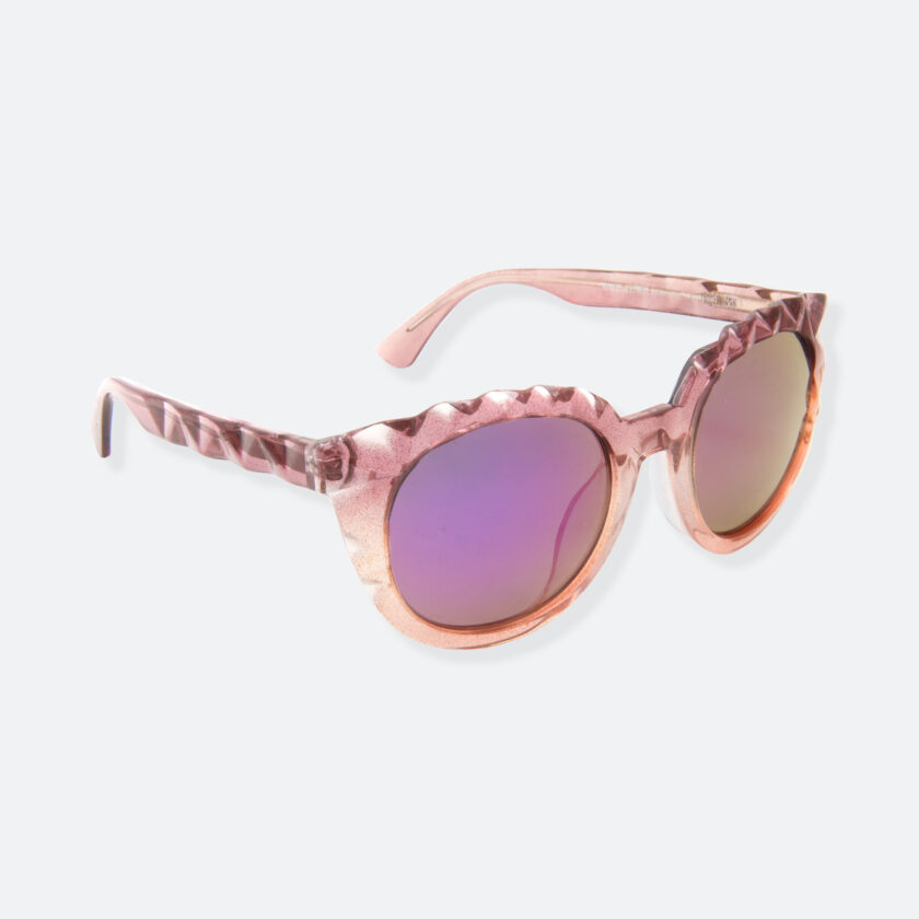 OhMart People By People - Wayfarer Acetate Sunglasses ( Diamond - Glitter Pink ) 2