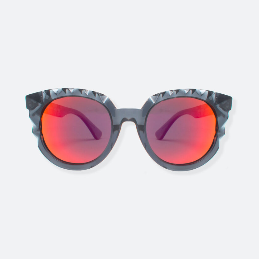 OhMart People By People - Wayfarer Acetate Sunglasses ( Diamond - Transparent Black ) 1