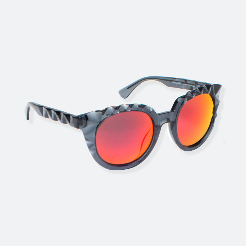 OhMart People By People - Wayfarer Acetate Sunglasses ( Diamond - Transparent Black ) 2