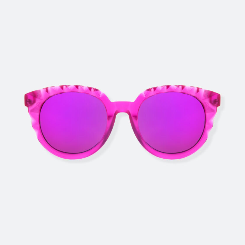 OhMart People By People - Wayfarer Acetate Sunglasses ( Diamond - Transparent Peach ) 1