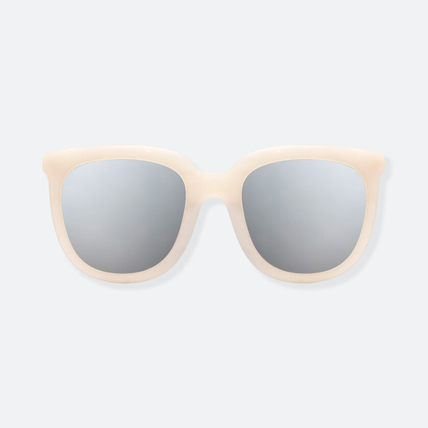 OhMart People By People - Wayfarer Bold Frame Acetate Sunglasses ( Jade - White ) 1