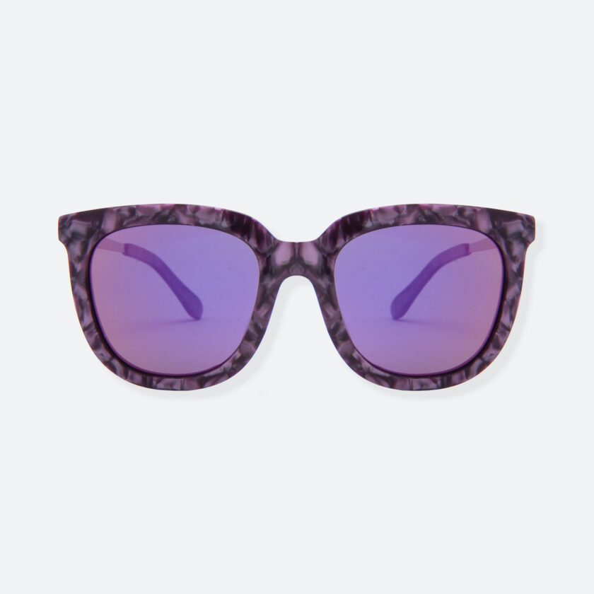 OhMart People By People - Wayfarer Bold Frame Acetate Sunglasses ( Jade - Purple ) 1
