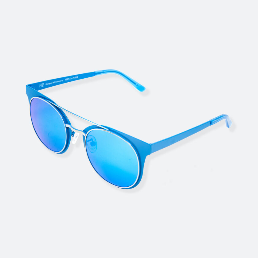 OhMart People By People - Brow Bar Sunglasses ( S029 - Blue ) 3