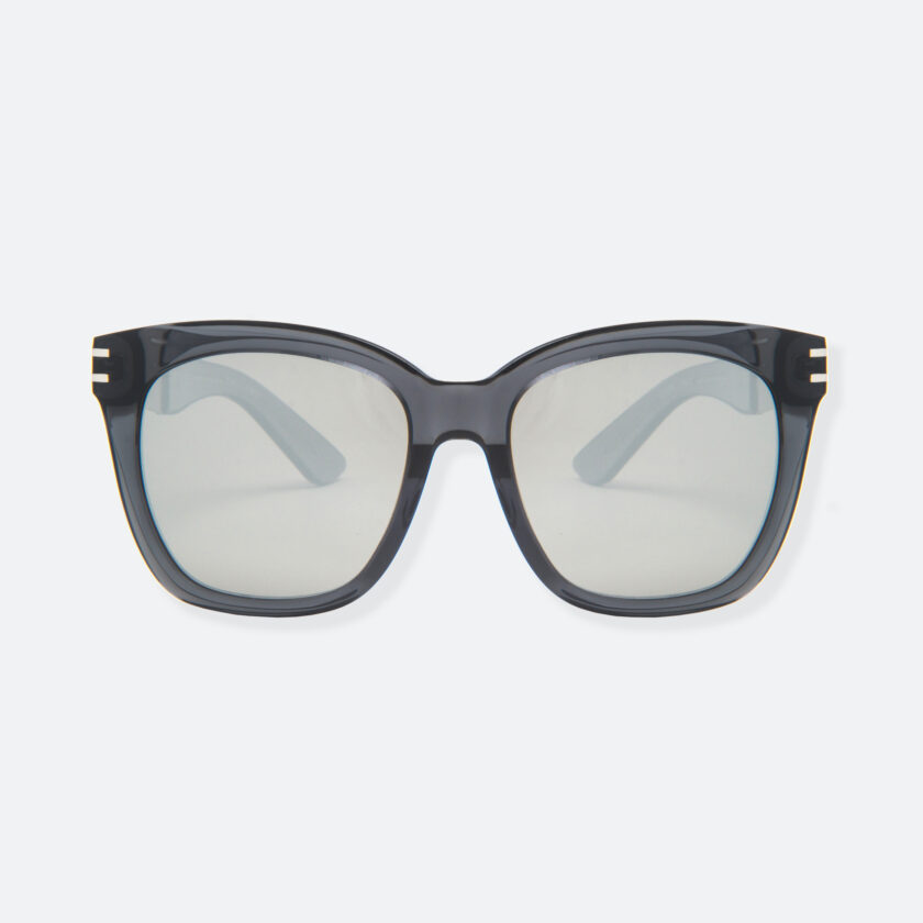 OhMart People By People - Wellington Acetate Sunglasses ( S031 - Light Gray / Transparent Black ) 1
