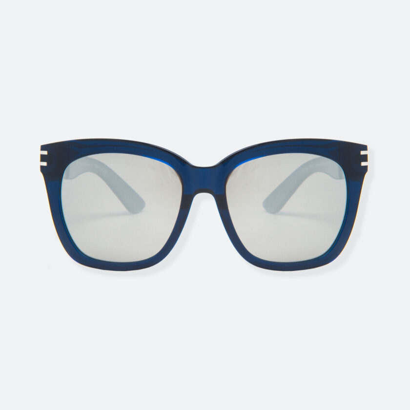 OhMart People By People - Wellington Acetate Sunglasses ( S031 - Light Gray / Transparent Blue ) 1