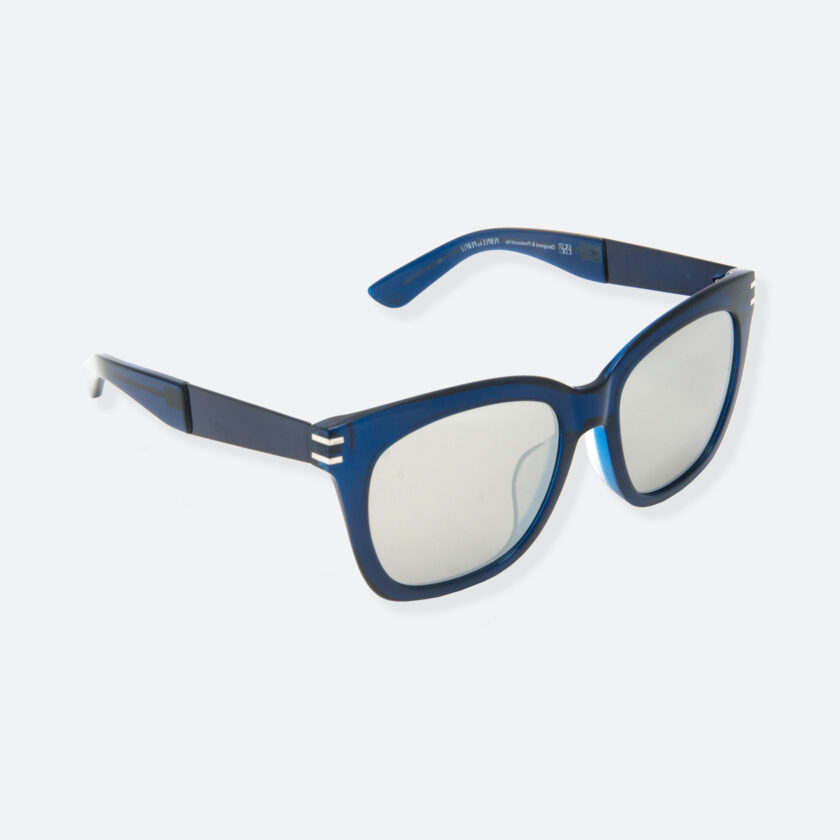 OhMart People By People - Wellington Acetate Sunglasses ( S031 - Light Gray / Transparent Blue ) 2