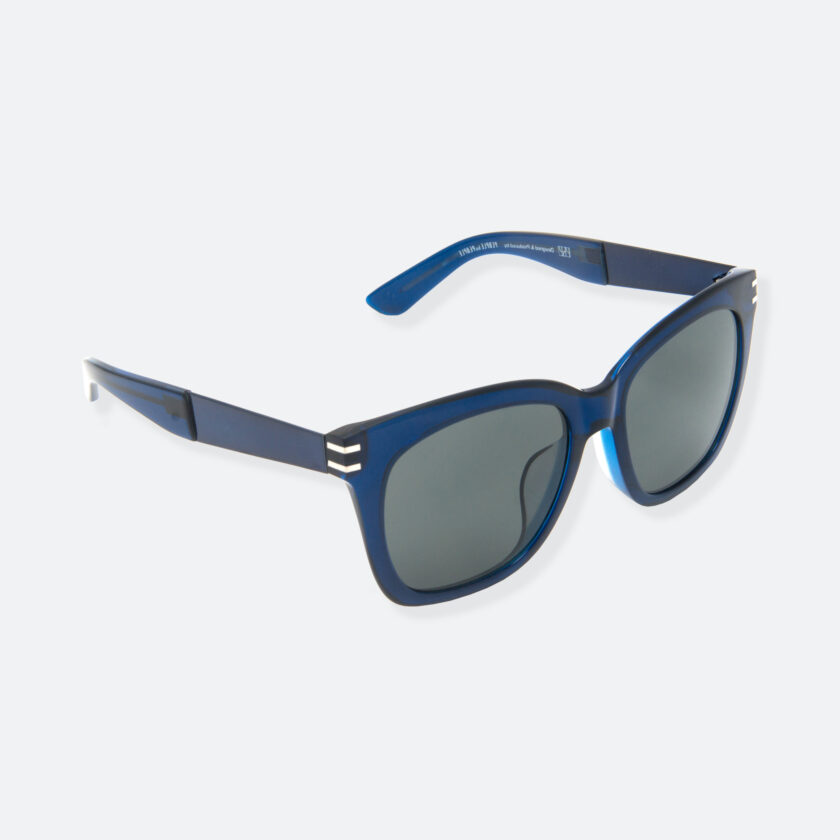 OhMart People By People - Wellington Acetate Sunglasses ( S031 - Gray / Transparent Blue ) 2