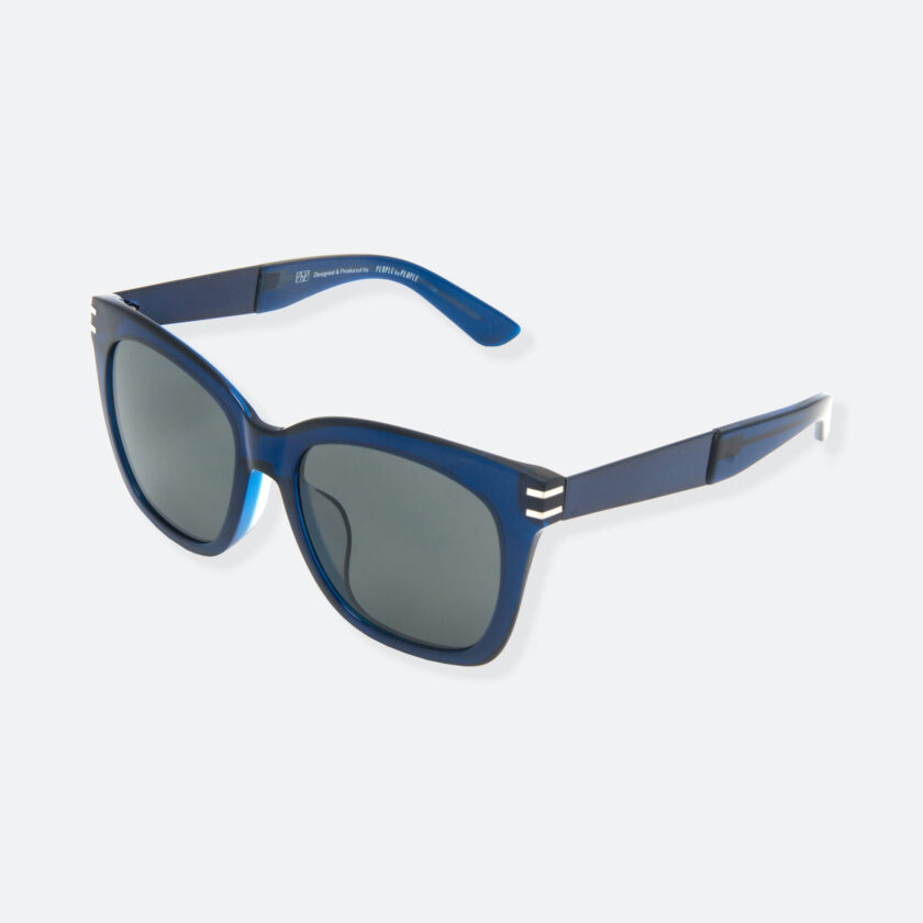 OhMart People By People - Wellington Acetate Sunglasses ( S031 - Gray / Transparent Blue ) 3