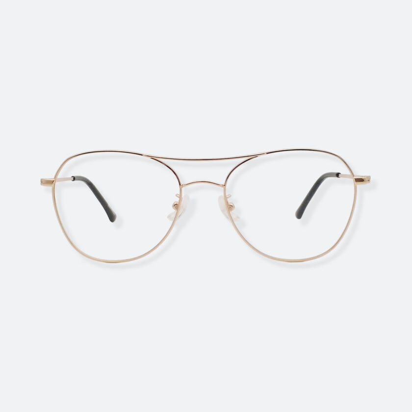 OhMart Textura – Aviator Metal Optical Glasses ( TMM029 - Gold ) 1