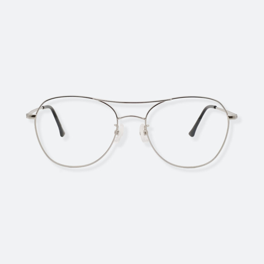 OhMart Textura – Aviator Metal Optical Glasses ( TMM029 - Silver ) 1