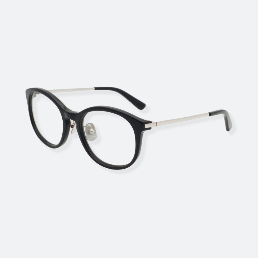 OhMart Textura - Full Framed Bold Optical Glasses ( TPU007 - Silver ) 2