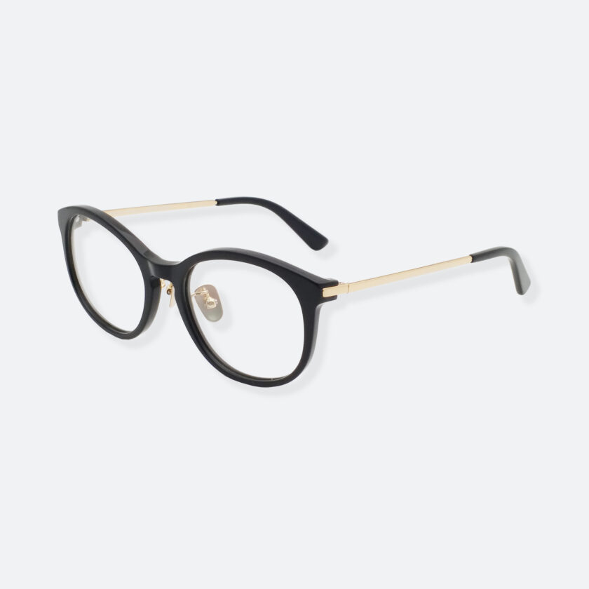 OhMart Textura - Full Framed Bold Optical Glasses ( TPU007 - Gold ) 2