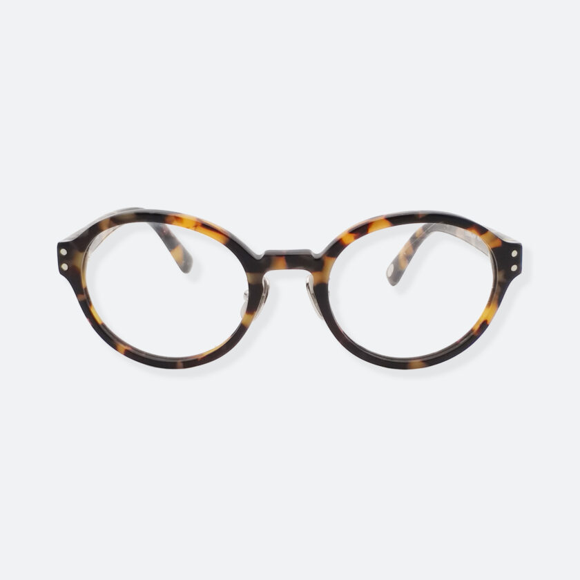 OhMart Textura - Full Framed Bold Optical Glasses ( TPU008 - Tortoiseshell - Light Brown ) 1