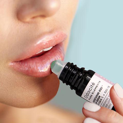 OhMart Odacité Aventurine Kiss Lip Serum Vitamin C + CoQ10 2ml 4