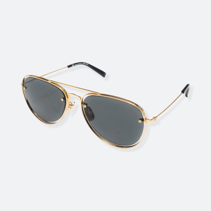 OhMart People By People - Aviator Sunglasses ( S037 - Gold ) 3